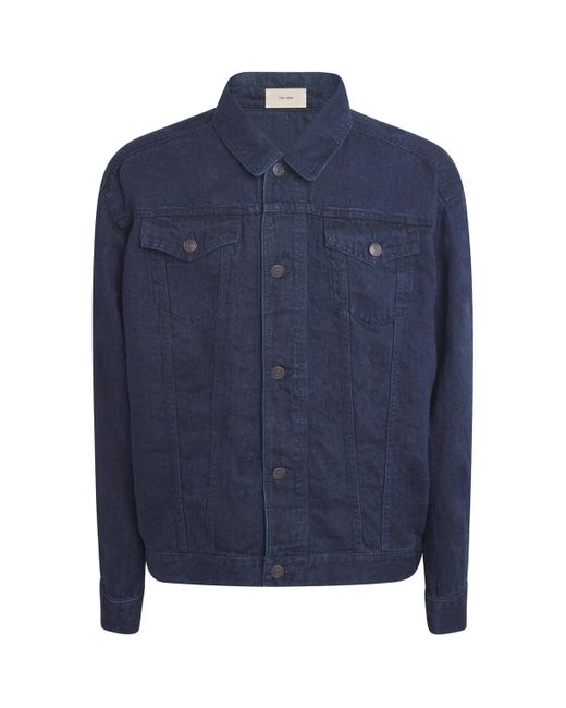 The Row Blue Seb Denim Jacket for men
