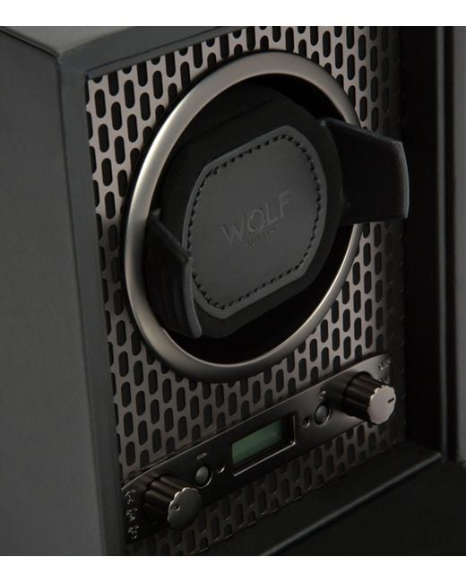 Wolf Black Axis Single Watch Winder
