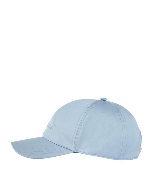 Gucci Blue Embroidered Baseball Cap for men