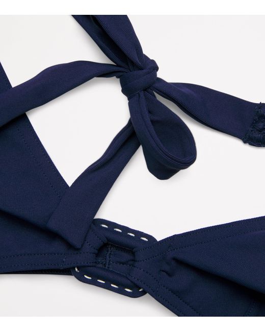 Eres Blue Navire Bikini Top
