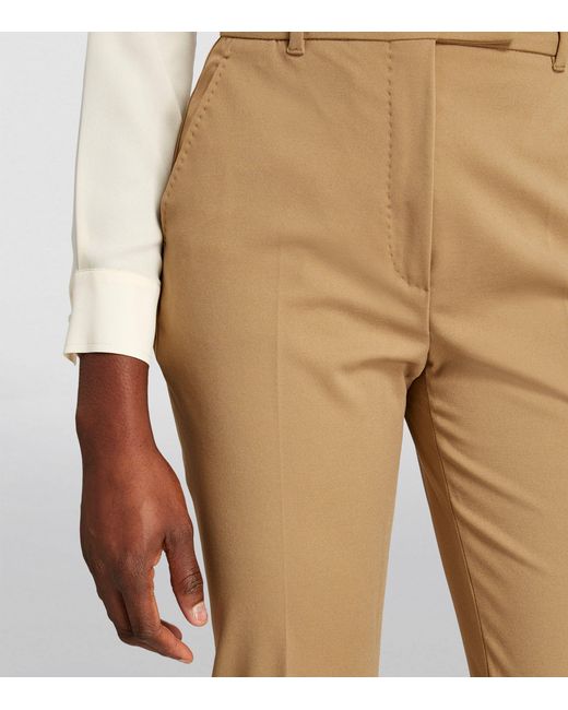 Max Mara Natural Slim Tailored Trousers