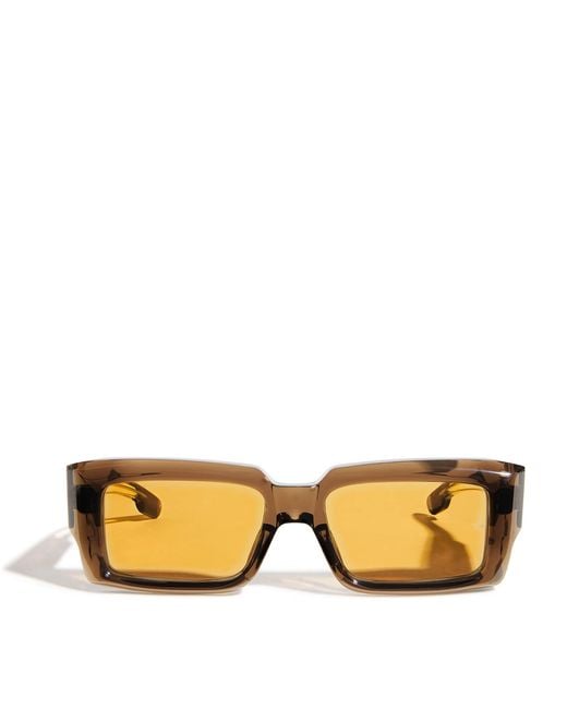Jacques Marie Mage Black Acetate Quant Sunglasses for men