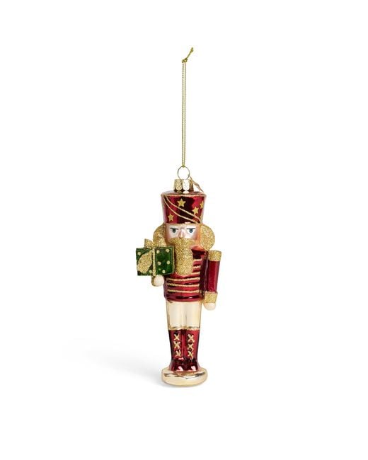 Harrods White Nutcracker Tree Decoration
