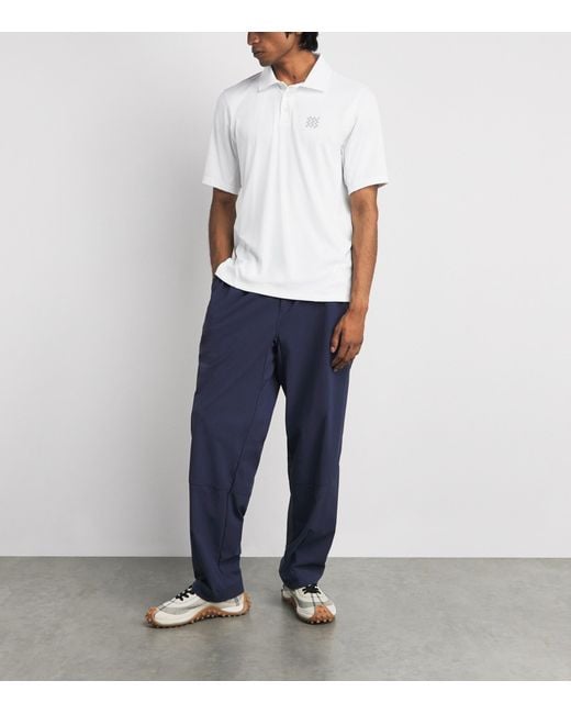 Manors White Course Polo Shirt for men