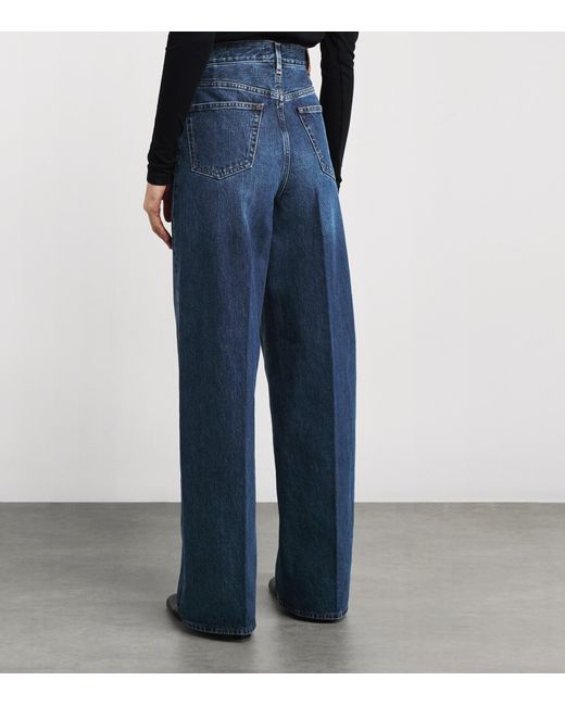 Totême Blue Wide-Leg Jeans