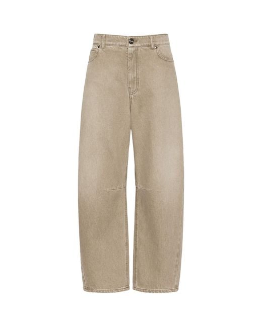 Weekend by Maxmara Natural Coloured Barrel Jeans