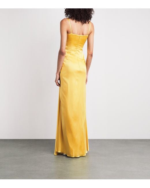 Gaurav Gupta Metallic Silk Solar Radiance Gown