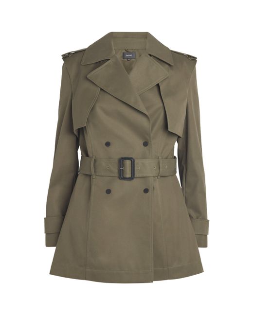 Mackage Green Adva Mid-Length Trench Coat