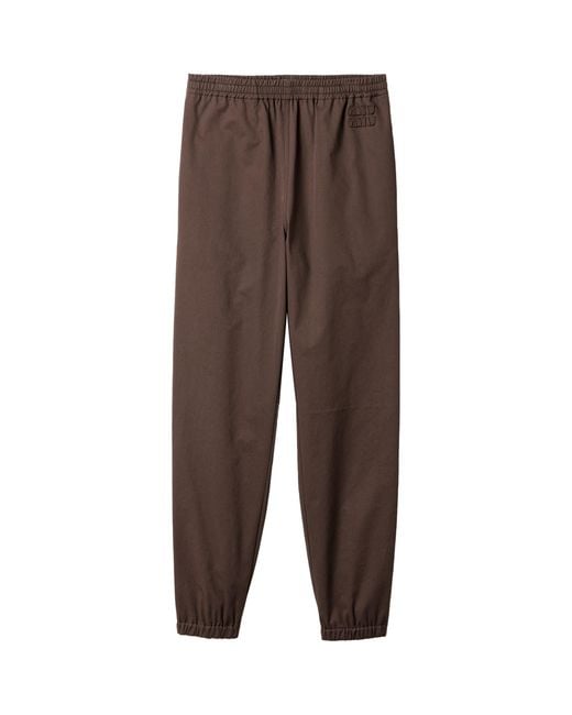 Miu Miu Brown Cotton Logo Track Pants