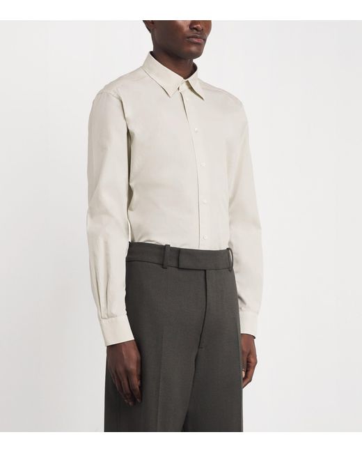 Barena White Cotton Shirt for men