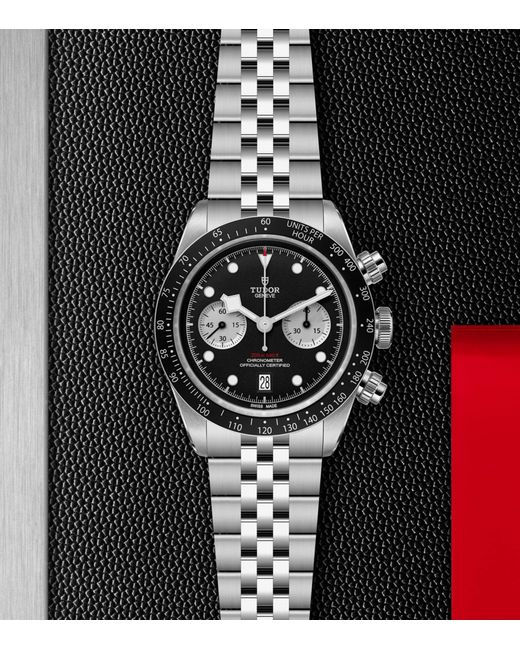 Tudor Metallic Bay Chrono Stainless Steel Watch for men
