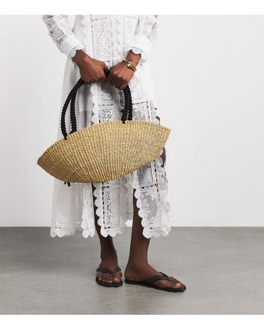 Zimmermann Black Seafoam Flip Flops