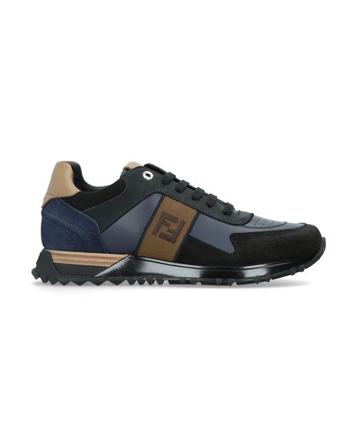 Fendi Multicolor Ff Runner Sneakers for men