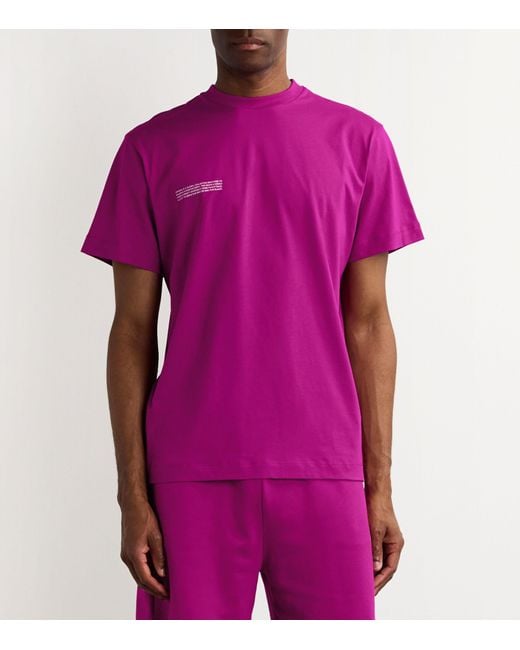 PANGAIA Pink Organic Cotton 365 Midweight T-shirt