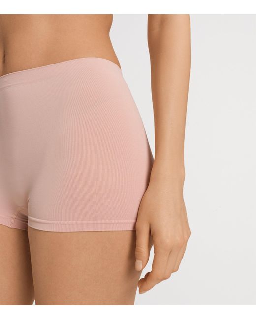 Hanro Pink Touch Feeling Boy Leg Briefs