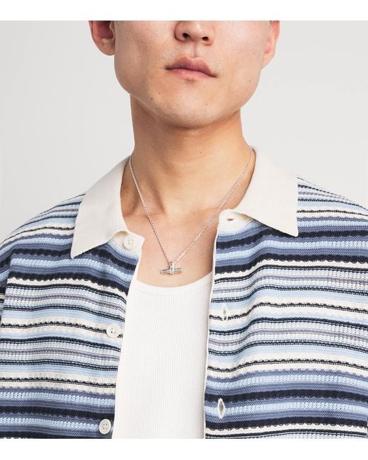 NN07 Blue Organic Cotton Nolan Cardigan for men