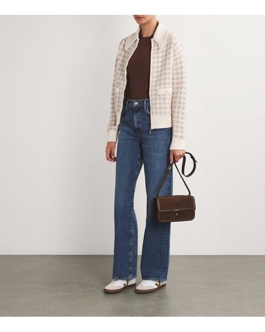 Veja White Leather Volley Sneakers
