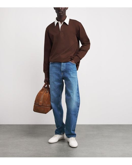 Agolde Blue 90's Straight Jeans for men