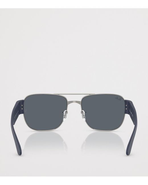 Ray-Ban Gray Rb3756 Square Sunglasses