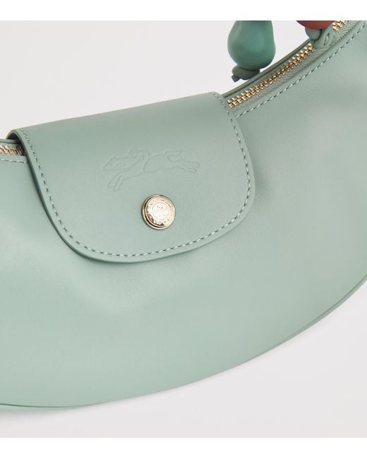 Longchamp Green Medium Leather Le Pliage Xtra Shoulder Bag