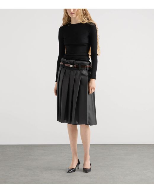 Prada Black Wool Sweater