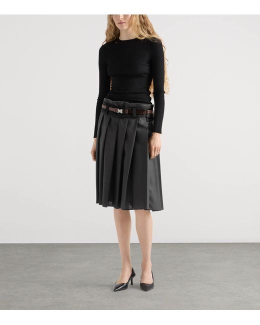 Prada Black Wool Sweater