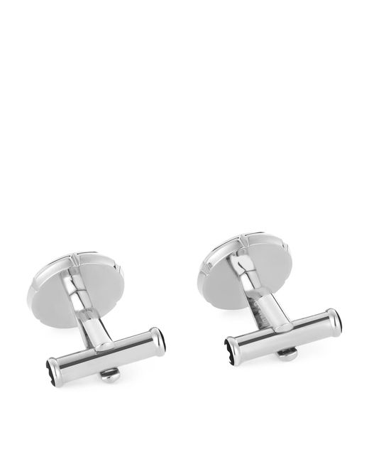 Montblanc Metallic Meisterstück 100 Years Cufflinks for men