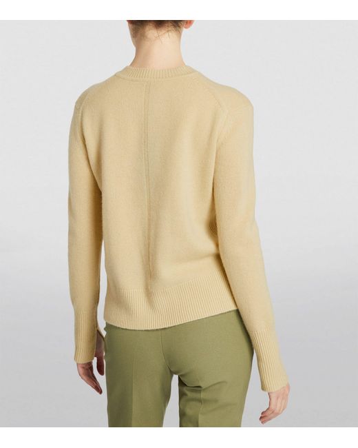 Joseph Natural Cashmere Round-neck Sweater