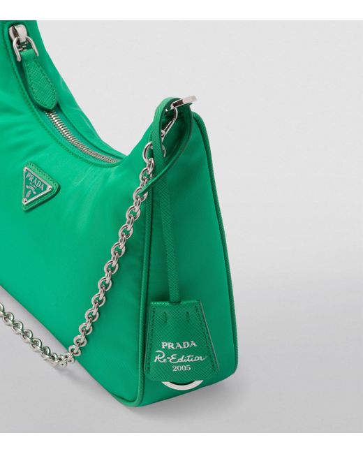 Prada Green Re-Nylon Re-Edition 2005 Shoulder Bag