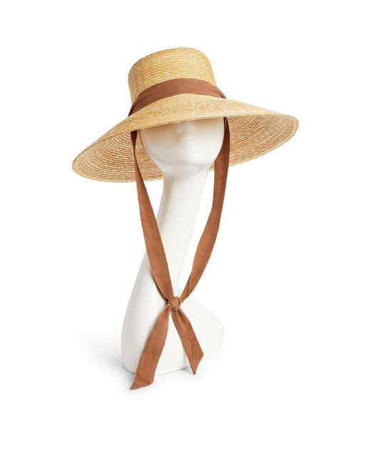 Lack of Color White Straw Paloma Sun Hat