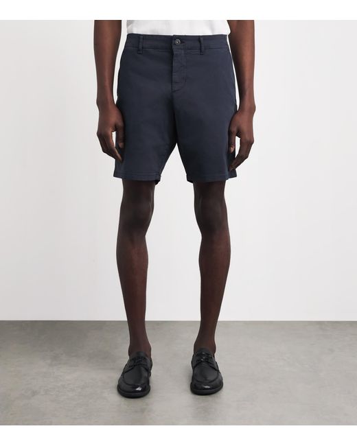 PAIGE Blue Chino Phillips Shorts for men