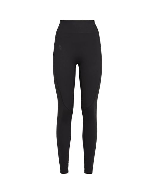 On Shoes Black Performance Leggings