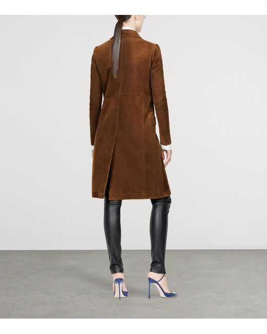 Tom Ford Brown Suede Coat