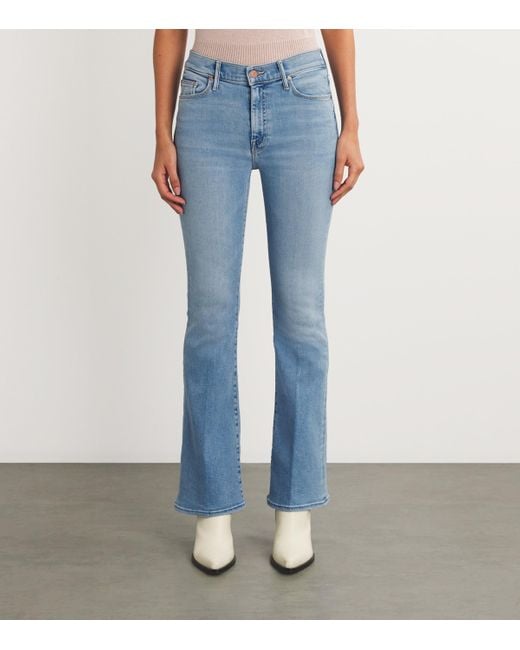 Mother Blue The Weekender Flared Jeans