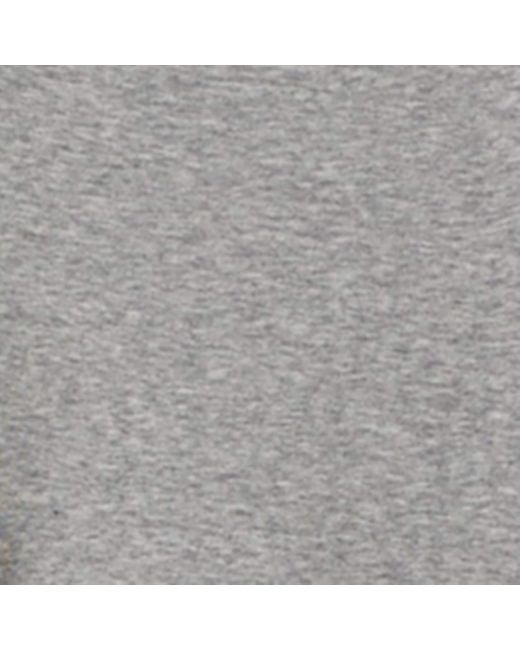 Miu Miu Gray Logo-Patch Long-Sleeve T-Shirt