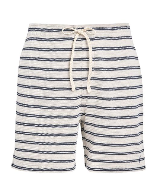 Polo Ralph Lauren Blue Cotton-Blend Stripe Shorts for men