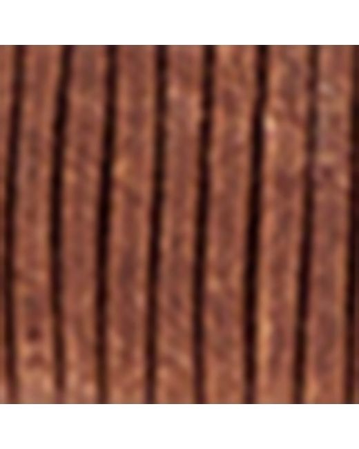 Brunello Cucinelli Brown Textured Leather Belt for men