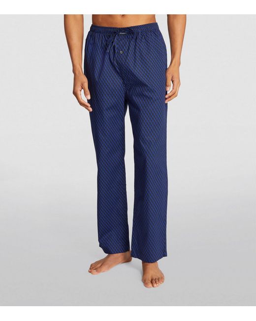 Polo Ralph Lauren Blue Polo Pony Lounge Trousers for men