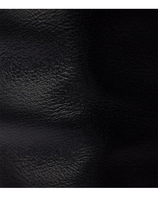 Prada Black Leather Knee-High Boots