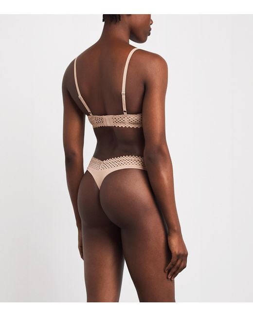 Wolford Natural Romantic Net Push-Up Bra