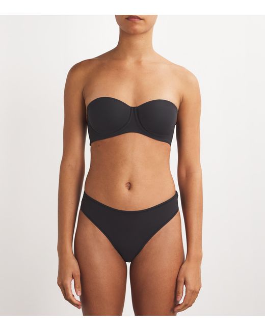 Skims Black Fits Everybody Strapless Bra
