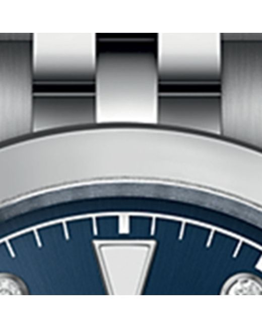 Tudor Metallic Black Bay Stainless Steel And Diamond Watch 31mm