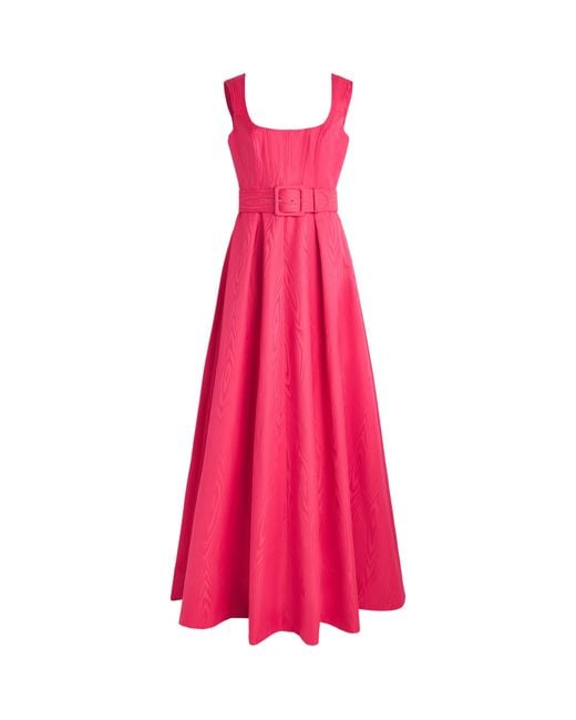 Rebecca Vallance Pink Moiré-Effect Rosalia Gown