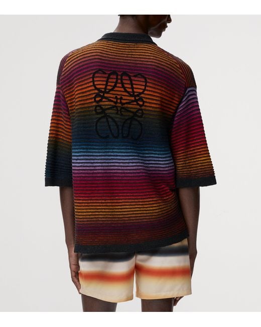 Loewe Red X Paula's Ibiza Stripe Shirt for men