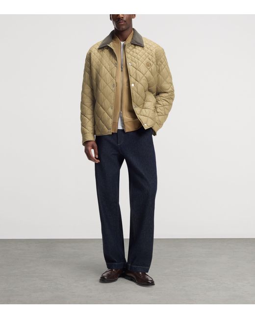 Boss Green Water-Repellent Quilted Field Jacket for men