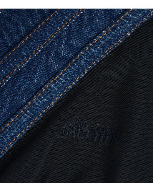 Corset En Denim Jean Paul Gaultier - Taille S, Bleu, Neuf Avec étiquettes, Femme