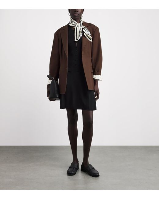 Claudie Pierlot Black Knitted Mini Dress