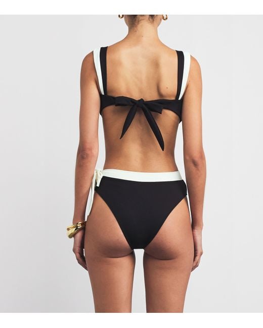 Away That Day Black Tahiti Bikini Bottoms