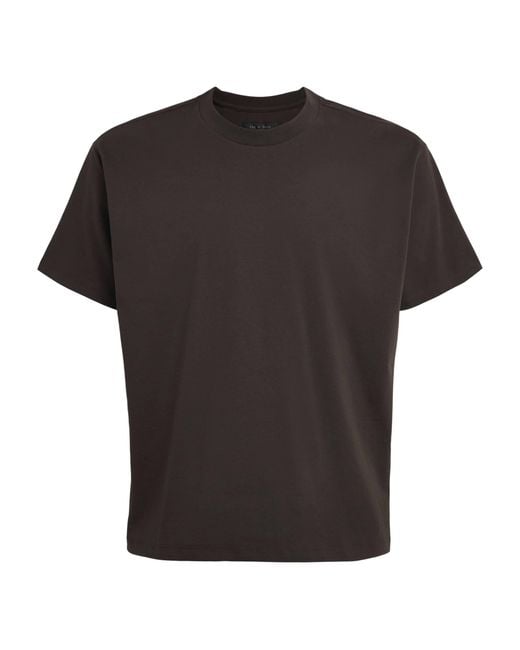 Rag & Bone Black Cotton Jacob T-Shirt for men
