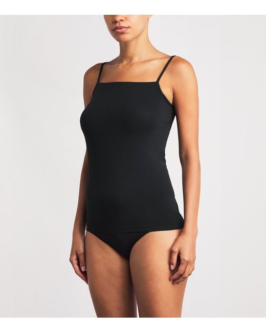 Wolford Black Aurora Tank Top